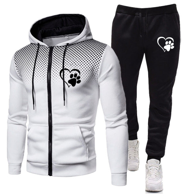 Mens 2 Piece Track Suit