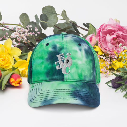 EGC Tie dye dad hat